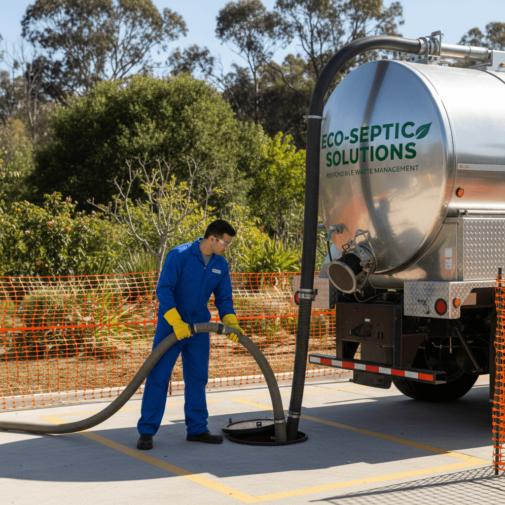 Environment compliant septic service